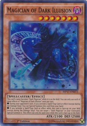 Magician of Dark Illusion [MP17-EN072] Super Rare