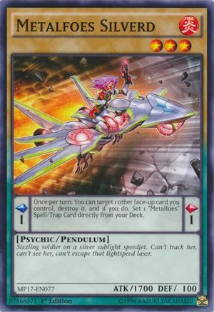 Metalfoes Silverd [MP17-EN077] Common