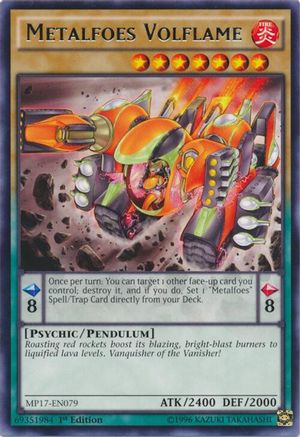 Metalfoes Volflame [MP17-EN079] Rare