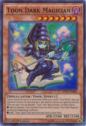 Toon Dark Magician [MP17-EN083] Super Rare