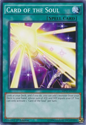 Card of the Soul [MP17-EN107] Common