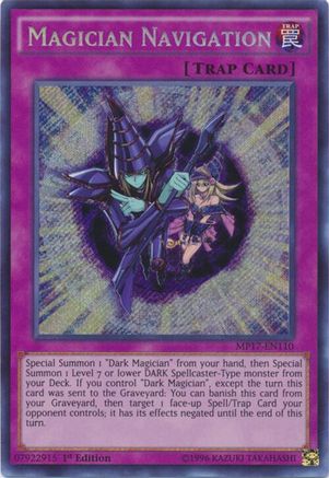Magician Navigation [MP17-EN110] Secret Rare
