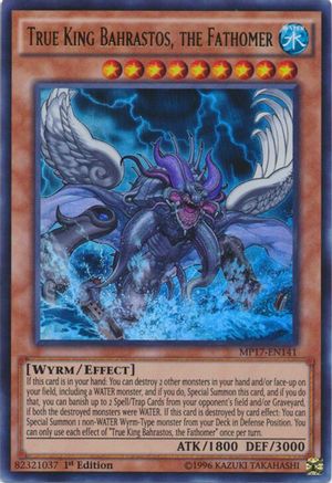 True King Bahrastos, the Fathomer [MP17-EN141] Ultra Rare