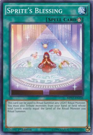 Sprite's Blessing [MP17-EN156] Common