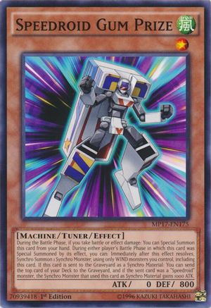 Speedroid Gum Prize [MP17-EN175] Common