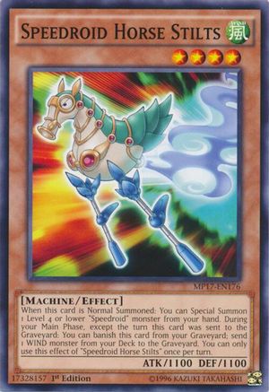 Speedroid Horse Stilts [MP17-EN176] Common