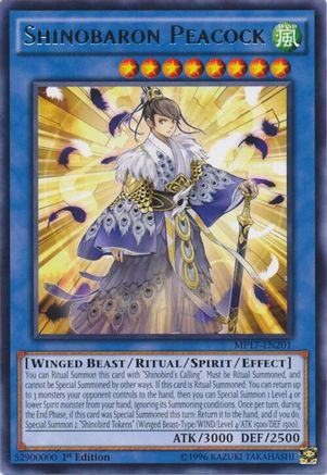 Shinobaron Peacock [MP17-EN201] Rare