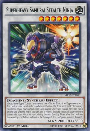 Superheavy Samurai Stealth Ninja [MP17-EN203] Rare