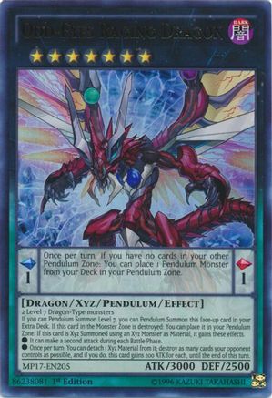 Odd-Eyes Raging Dragon [MP17-EN205] Ultra Rare