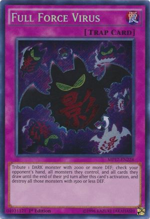 Full Force Virus [MP17-EN228] Secret Rare