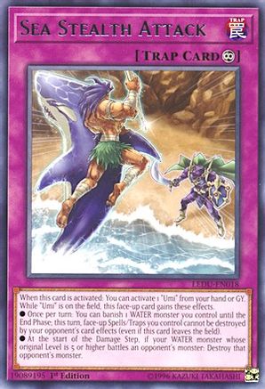 Sea Stealth Attack [LEDU-EN018] Rare