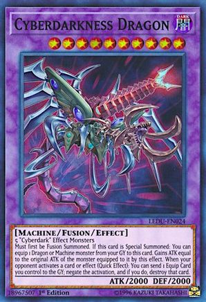 Cyberdarkness Dragon [LEDU-EN024] Super Rare