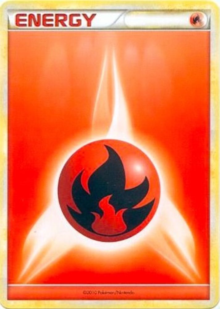 Fire Energy (2010 Unnumbered HGSS Style) [League & Championship Cards]