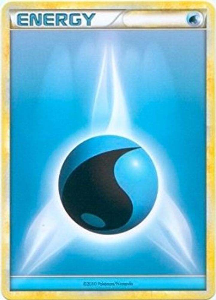 Water Energy (2010 Unnumbered HGSS Style) [League & Championship Cards]