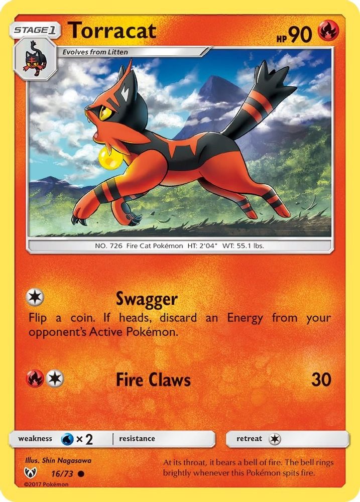 Torracat (16/73) [Sun & Moon: Shining Legends]