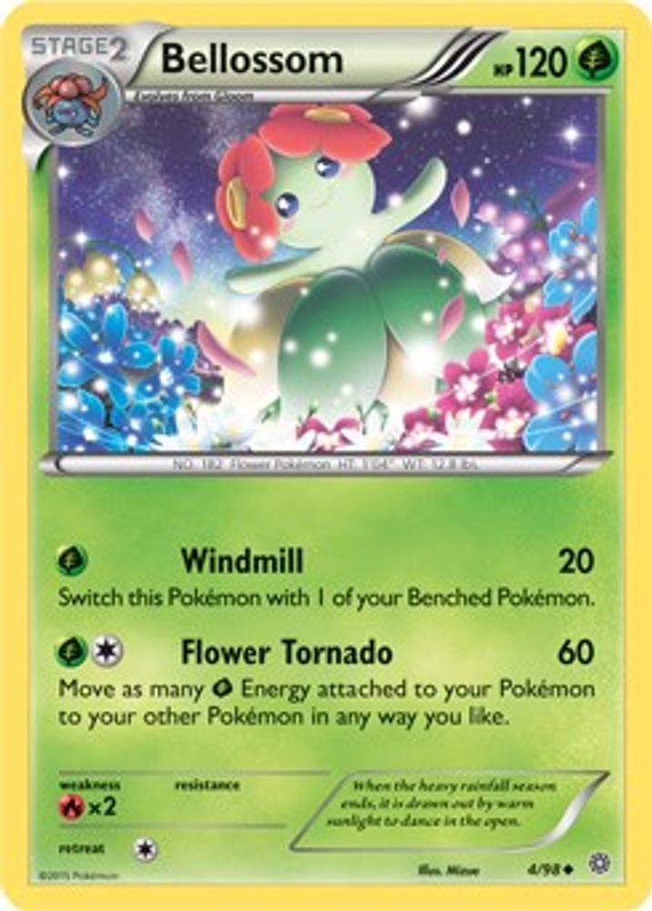 Bellossom (4/98) (Cosmos Holo) [XY: Ancient Origins]