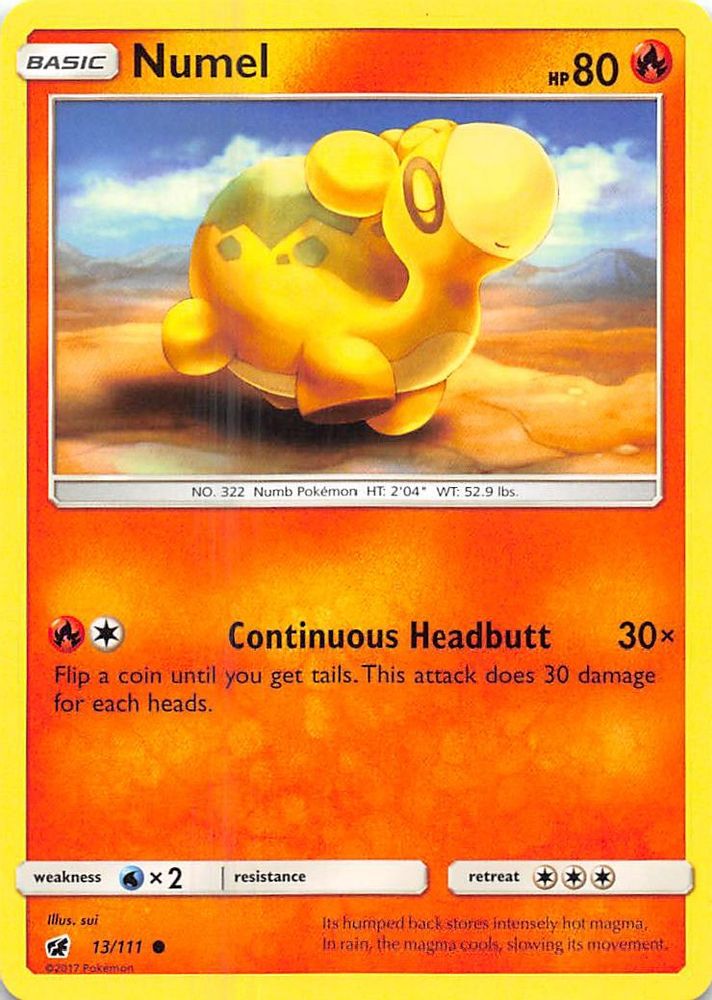 Numel (13/111) [Sun & Moon: Crimson Invasion]