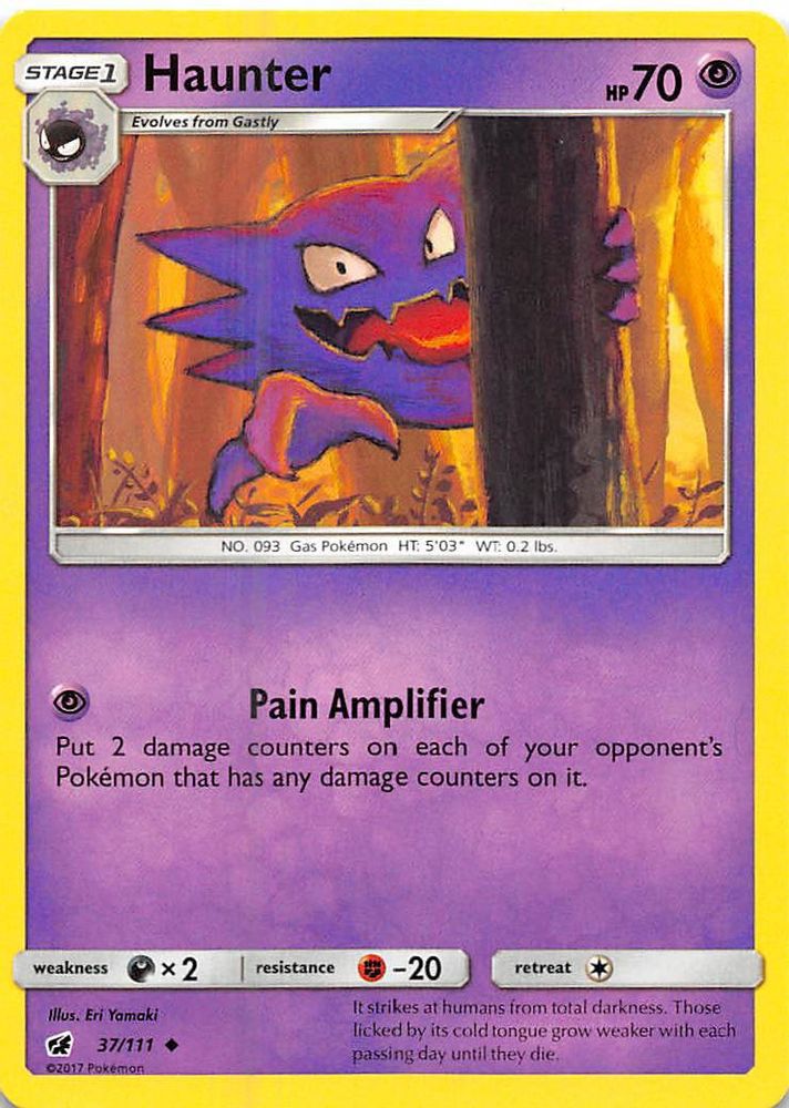 Haunter (37/111) [Sun & Moon: Crimson Invasion]