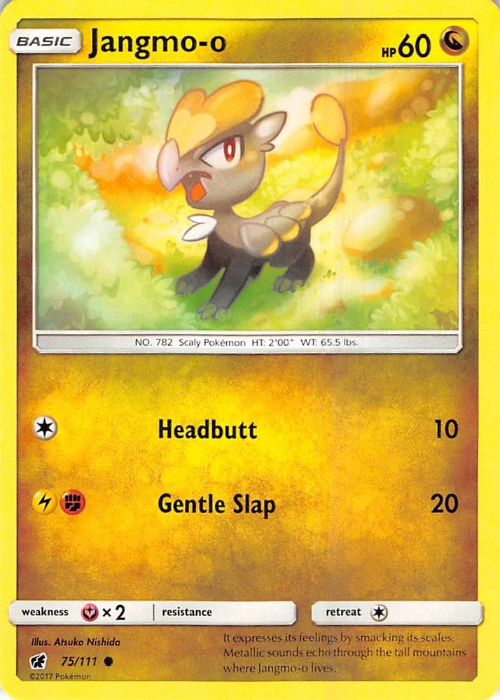 Jangmo-o (75/111) [Sun & Moon: Crimson Invasion]