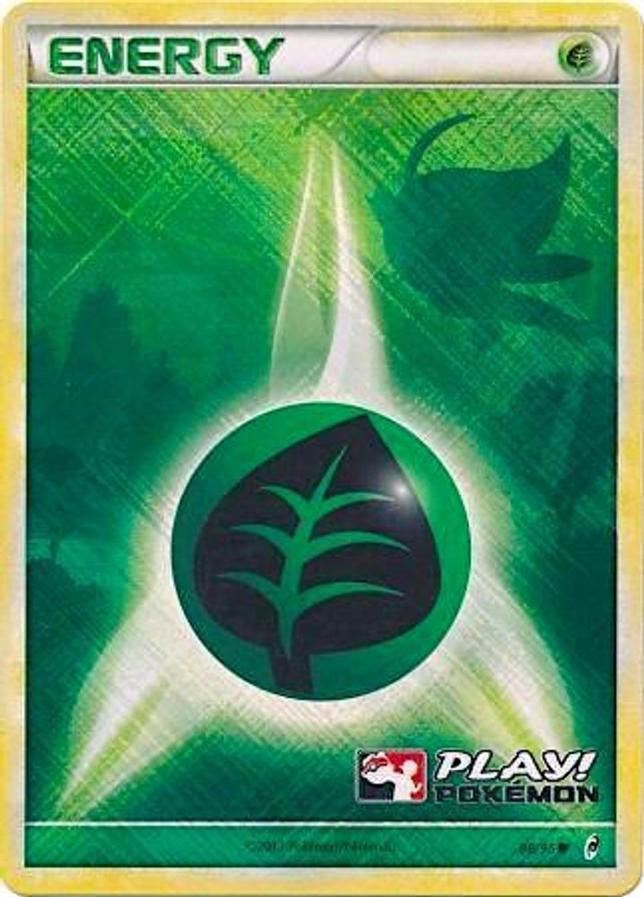 Grass Energy (88/95) (Play Pokemon Promo) [HeartGold & SoulSilver: Call of Legends]