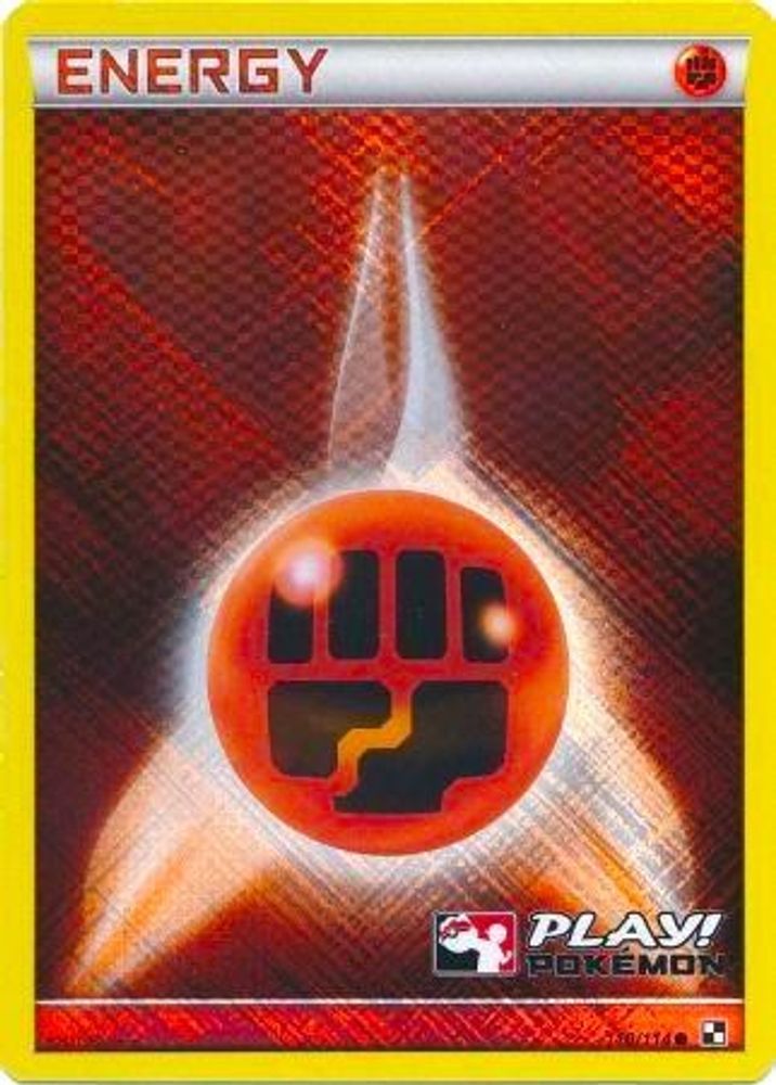 Fighting Energy (110/114) (Play Pokemon Promo) [Black & White: Base Set]