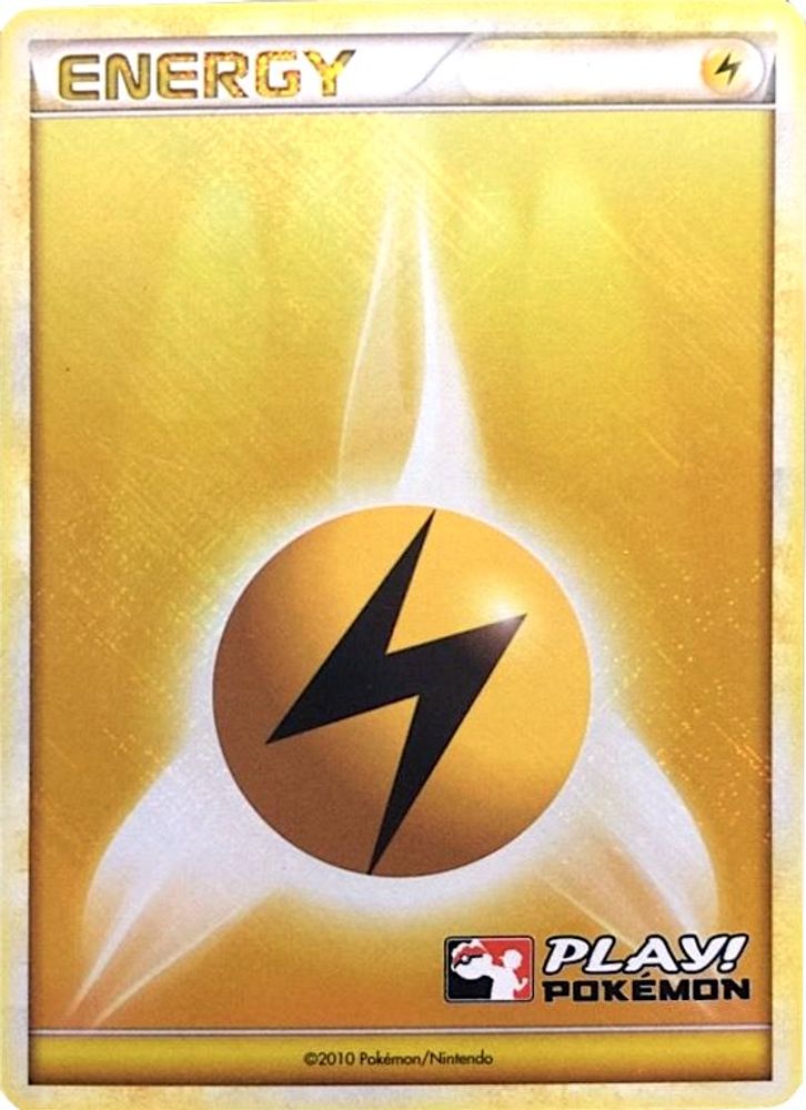 Lightning Energy (2010 Play Pokemon Promo) [League & Championship Cards]