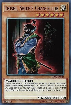 Enishi, Shien's Chancellor [OP06-EN024] Common