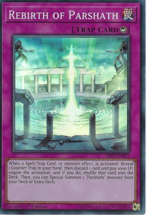 Rebirth of Parshath [SR05-EN031] Super Rare