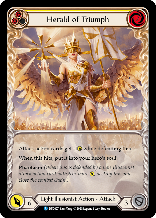 Herald of Triumph (Yellow) [DTD027] (Dusk Till Dawn)