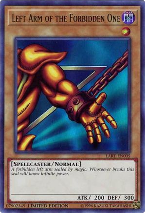 Left Arm of the Forbidden One [LART-EN005] Ultra Rare