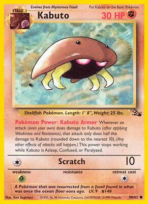 Kabuto 050/062 - Unlimited Fossil - Common