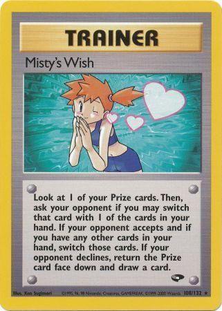 Misty's Wish (108/132) [Gym Challenge Unlimited]