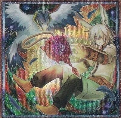 Droll & Lock Bird (Alternate Art, Quarter Century Secret Rare) - QCAC-JP070