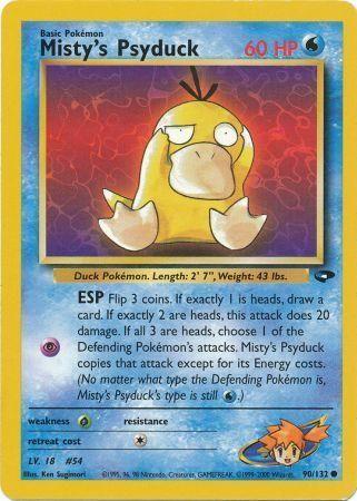 Misty's Psyduck (90/132) [Gym Challenge Unlimited]