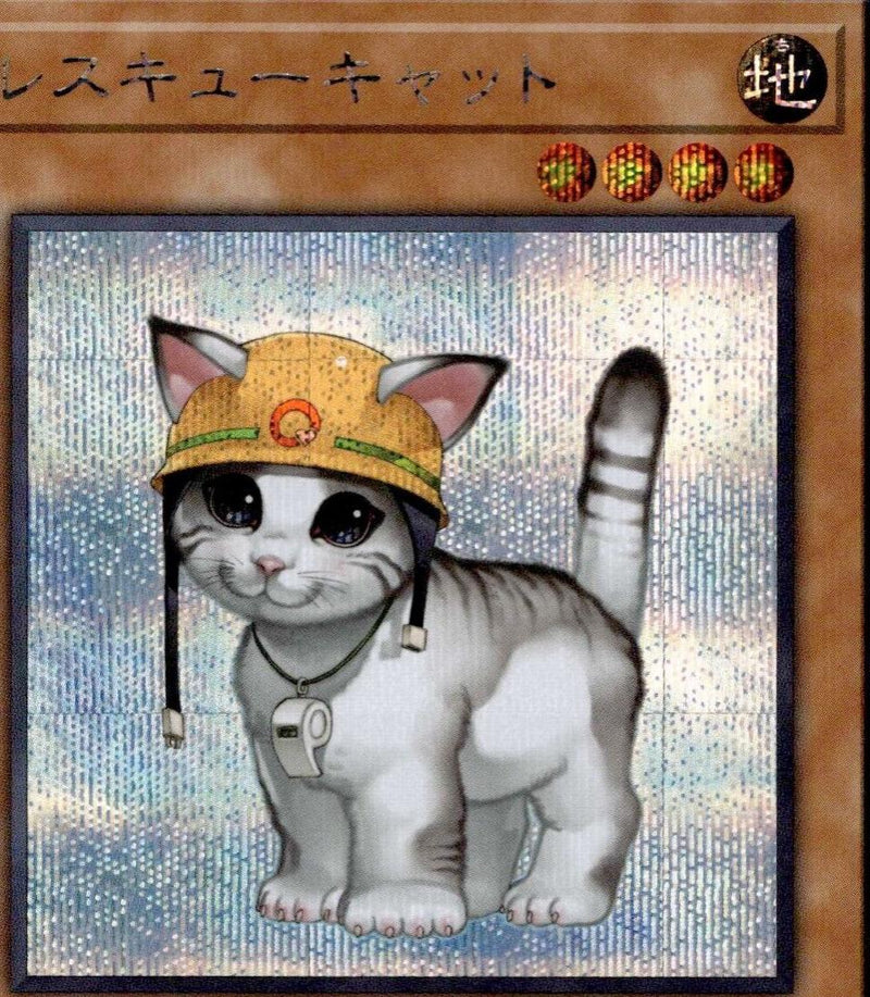 Rescue Cat (Quarter Century Secret Rare) - QCAC-JP006