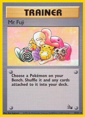 Mr. Fuji 058/062 - Unlimited Fossil - Uncommon