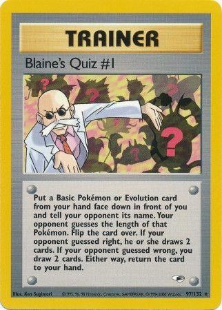 Blaine's Quiz #1 (97/132) [Gym Heroes Unlimited]