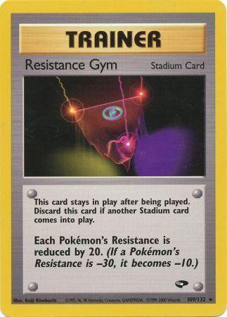 Resistance Gym (109/132) [Gym Challenge Unlimited]