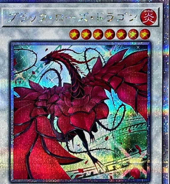 Black Rose Dragon (Quarter Century Secret Rare) - QCAC-JP003