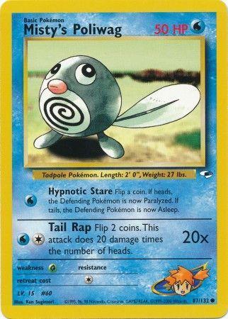 Misty's Poliwag (87/132) [Gym Heroes Unlimited]