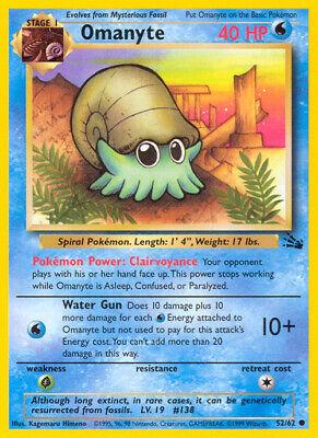 Omanyte 052/062 - Unlimited Fossil - Common