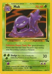 Muk 028/062 - Unlimited Fossil - Rare