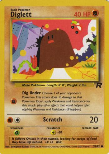 Diglett (52/82) [Team Rocket Unlimited]