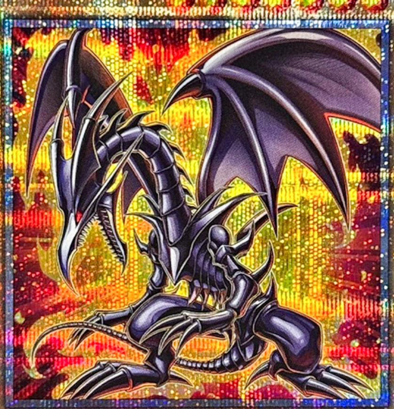 Red-Eyes Black Dragon (7th Artwork, Quarter Century Secret Rare) - QCAC-JP022