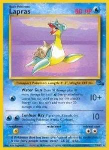 Lapras 025/062 - Unlimited Fossil - Rare