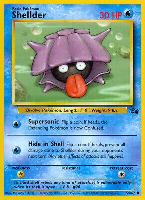 Shellder 054/062 - Unlimited Fossil - Common
