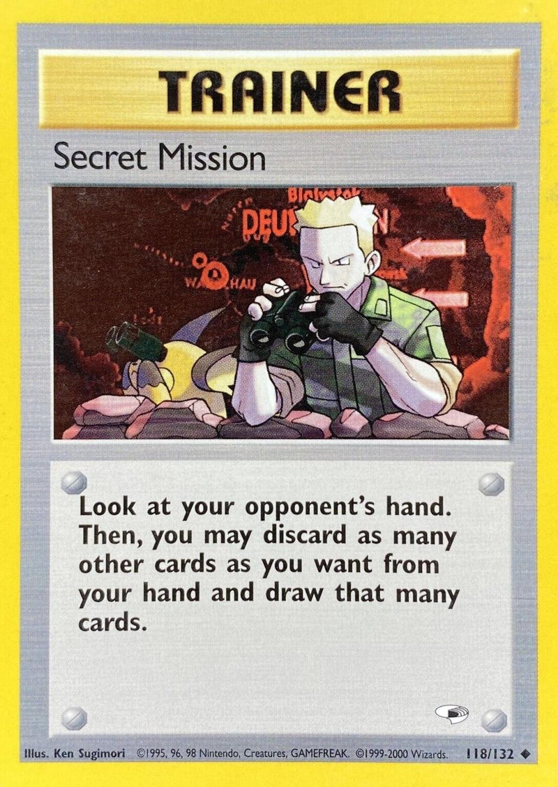 Secret Mission (118/132) [Gym Heroes Unlimited]