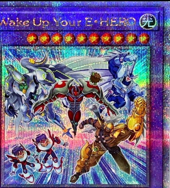 Wake Up Your Elemental HERO (Quarter Century Secret Rare) - QCDB-JP034