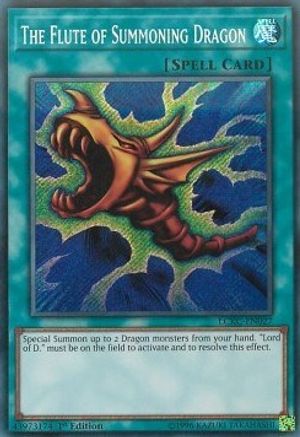 The Flute of Summoning Dragon [LCKC-EN027] Secret Rare