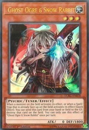 Ghost Ogre & Snow Rabbit [LCKC-EN078] Ultra Rare